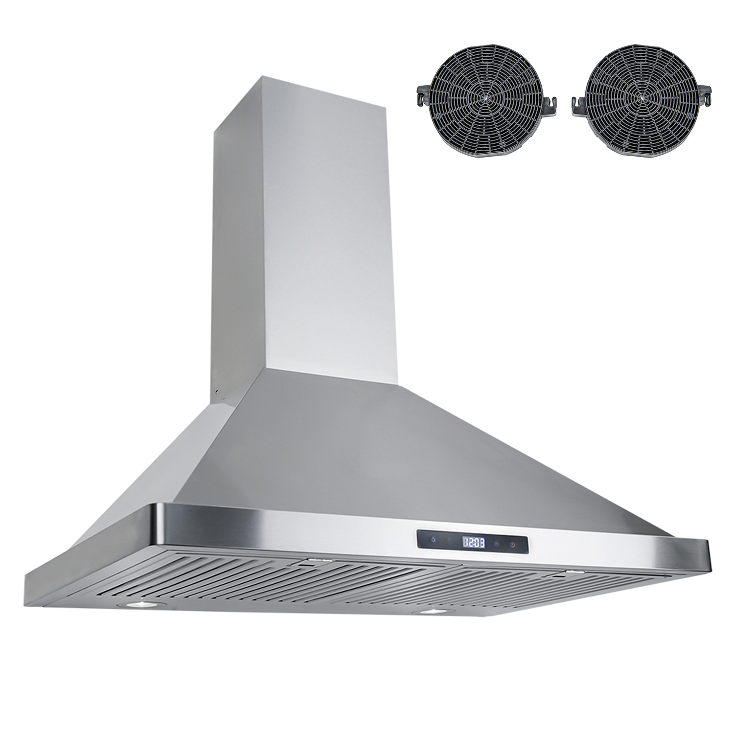 30 in. Wall Mount Range Hood with Touch Controls Cosmo Appliances (COS