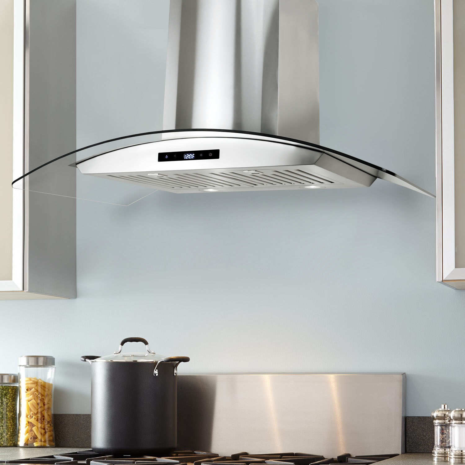 36 in. Wall Mount Range Hood with Touch Controls Cosmo Appliances (COS668AS900DL)