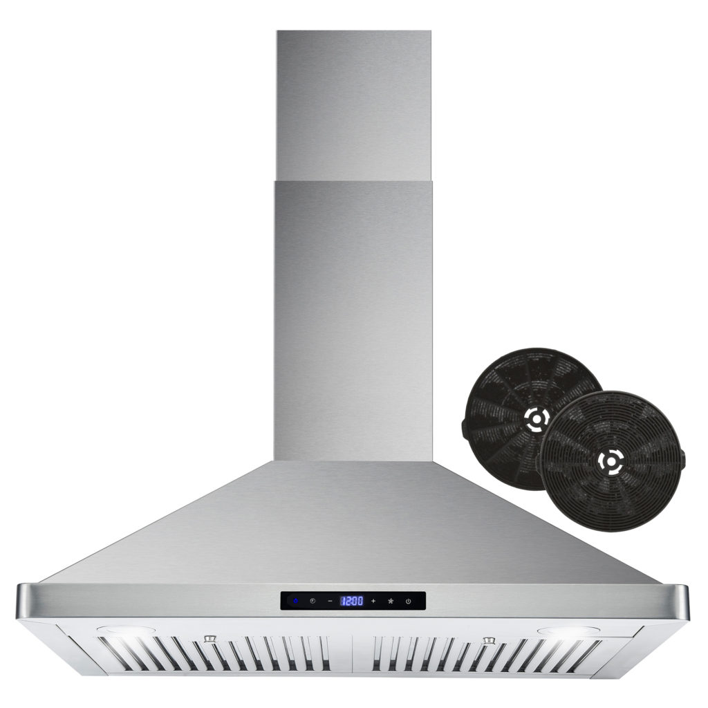 30 in. Wall Mount Range Hood with Touch Controls Cosmo Appliances (COS