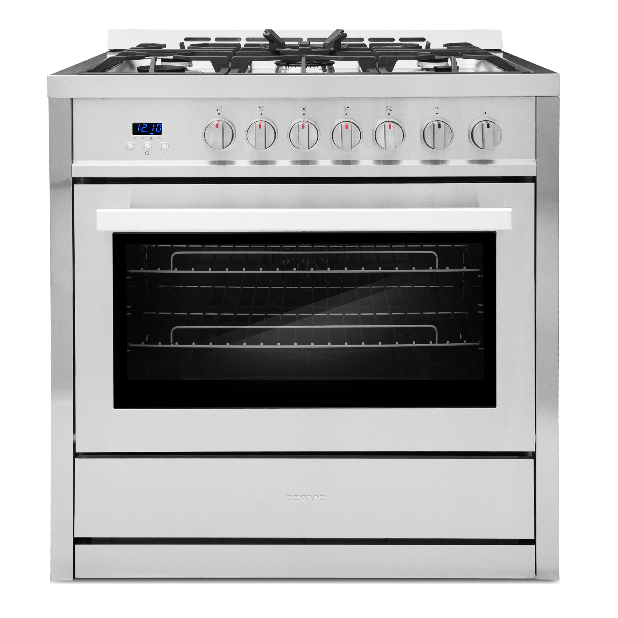 48 in. Slide-In Freestanding Double Oven Gas Range with 6 Sealed Burners,  Convection Oven (COS-EPGR486G)