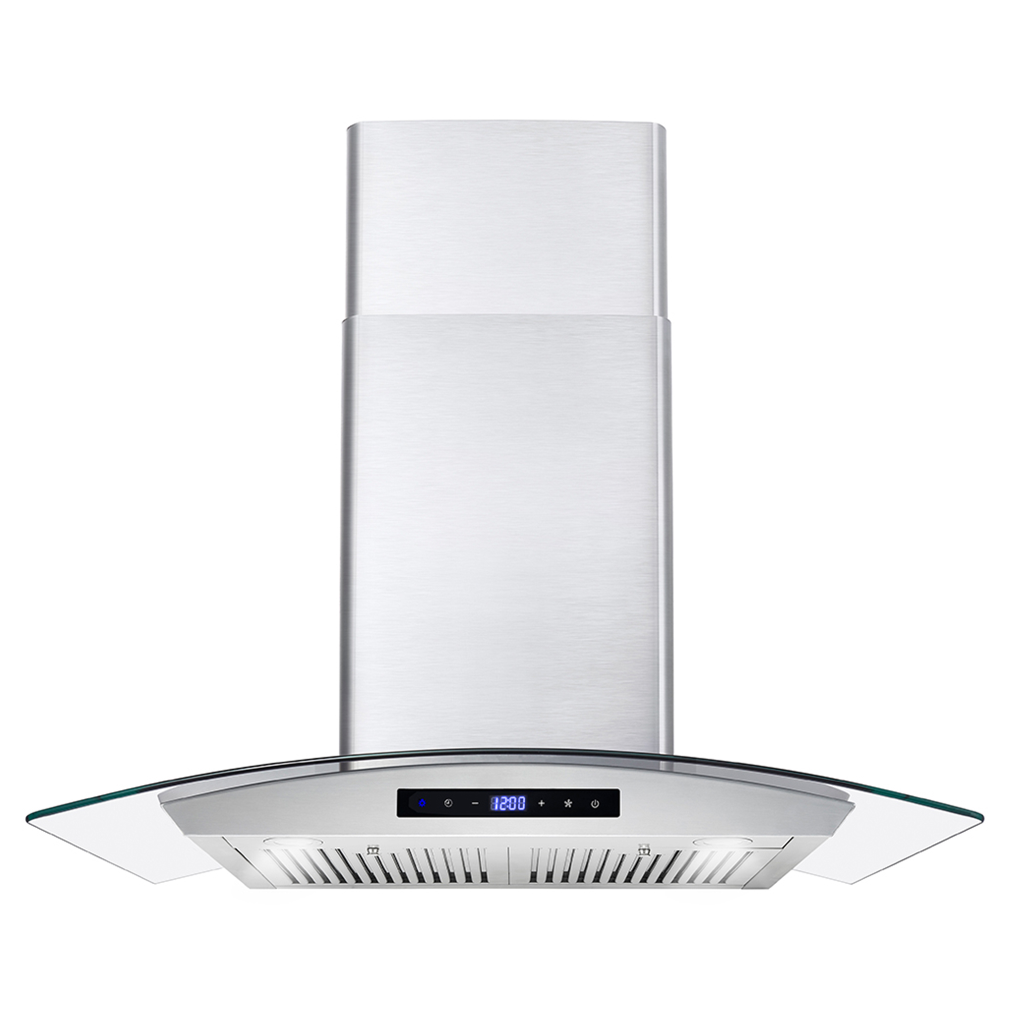 Cosmo COS-63175 30 in. Ducted Wall Mount Range Hood with LED Lighting and Permanent Filters in Stainless Steel