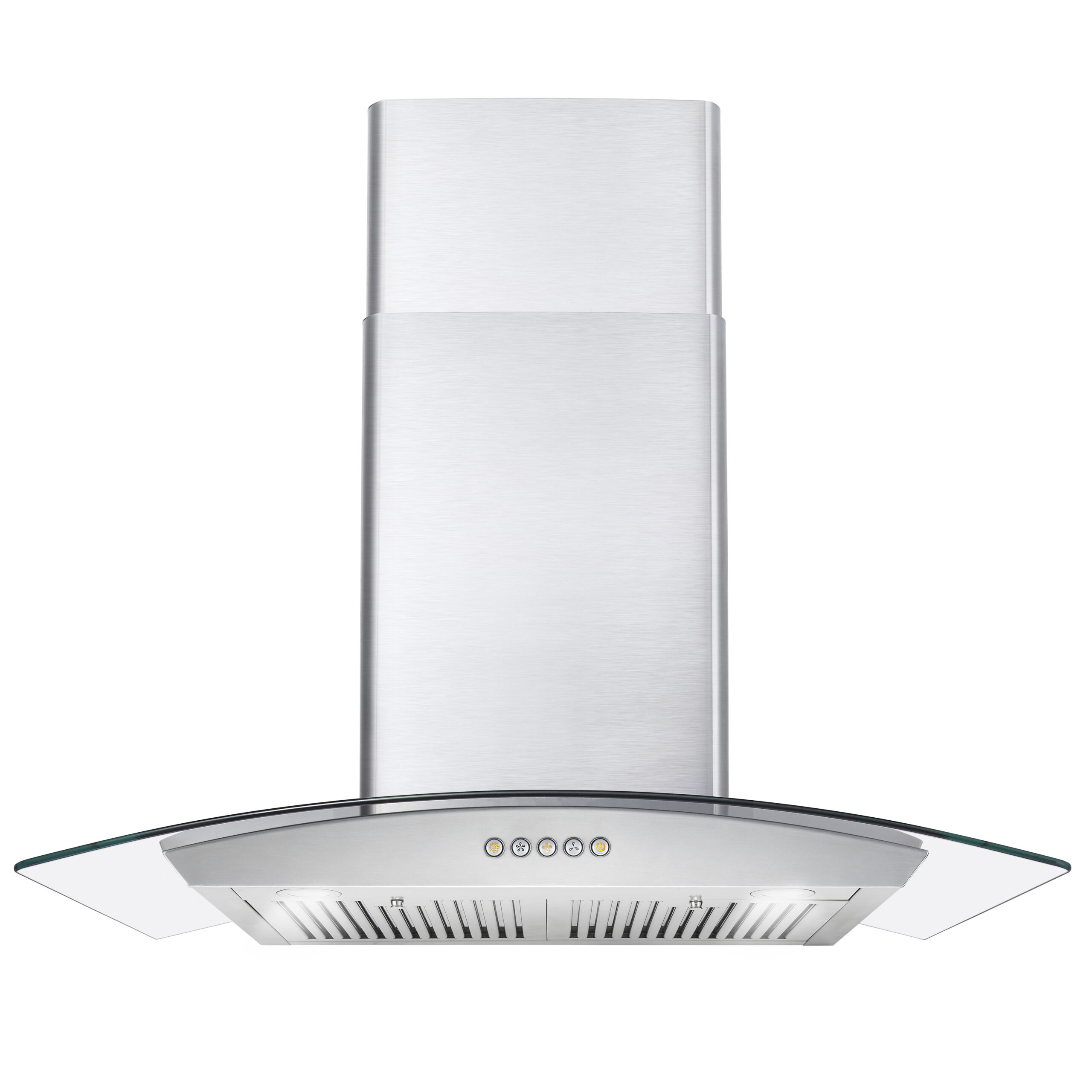  Cosmo 63175 Wall Mount Range Hood, 30 inch, Stainless Steel :  Appliances