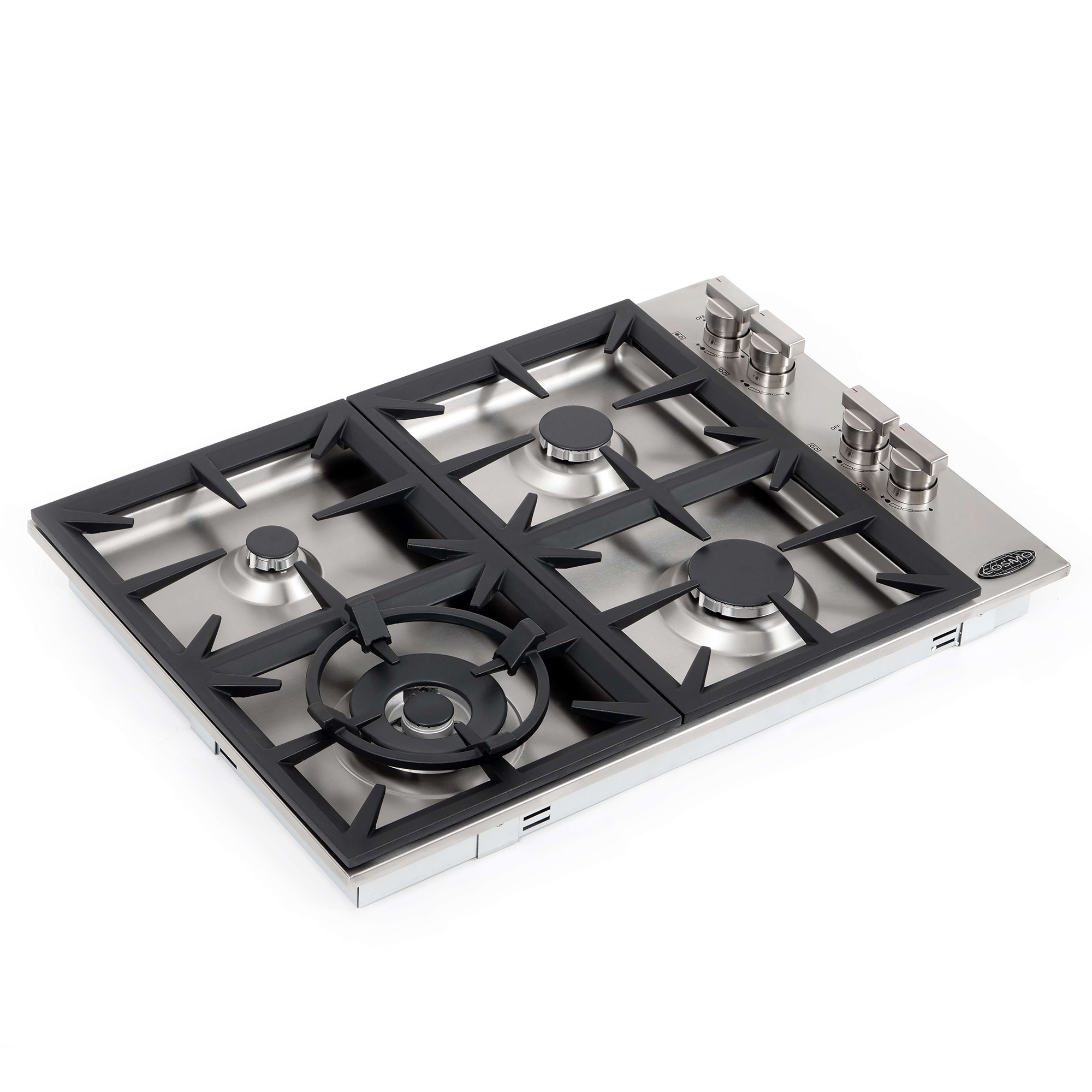 Cosmo 30 in. Gas Cooktop in Stainless Steel with 4 Italian Made Burners