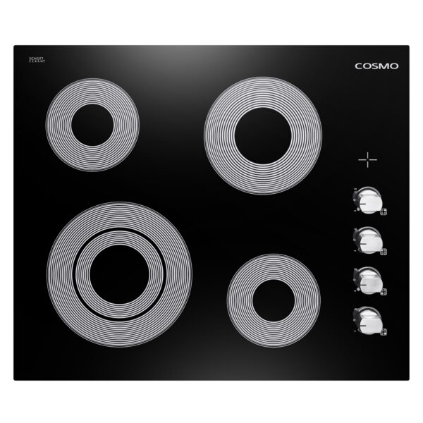 24 in. Electric Ceramic Glass Cooktop with 4 Surface Burners (COS-244ECC)