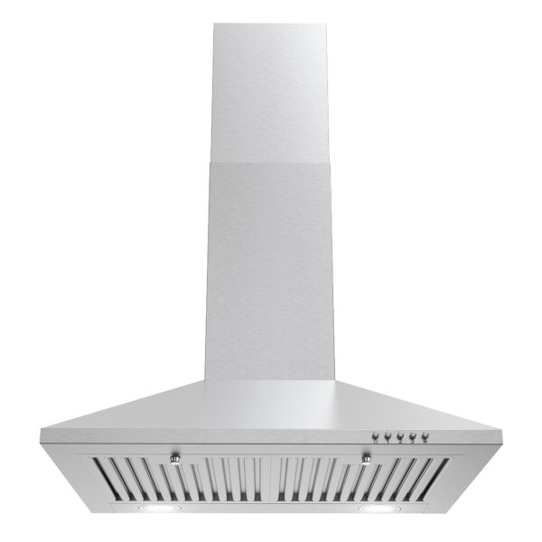 COSMO COS-63175S Wall Mount Range Hood with Ducted Convertible Ductless (No  Kit Included), Ceiling Chimney-Style Stove Vent, LEDs Light, Permanent  Filter, 3 Speed Fan in Stainless Steel (30 inch)