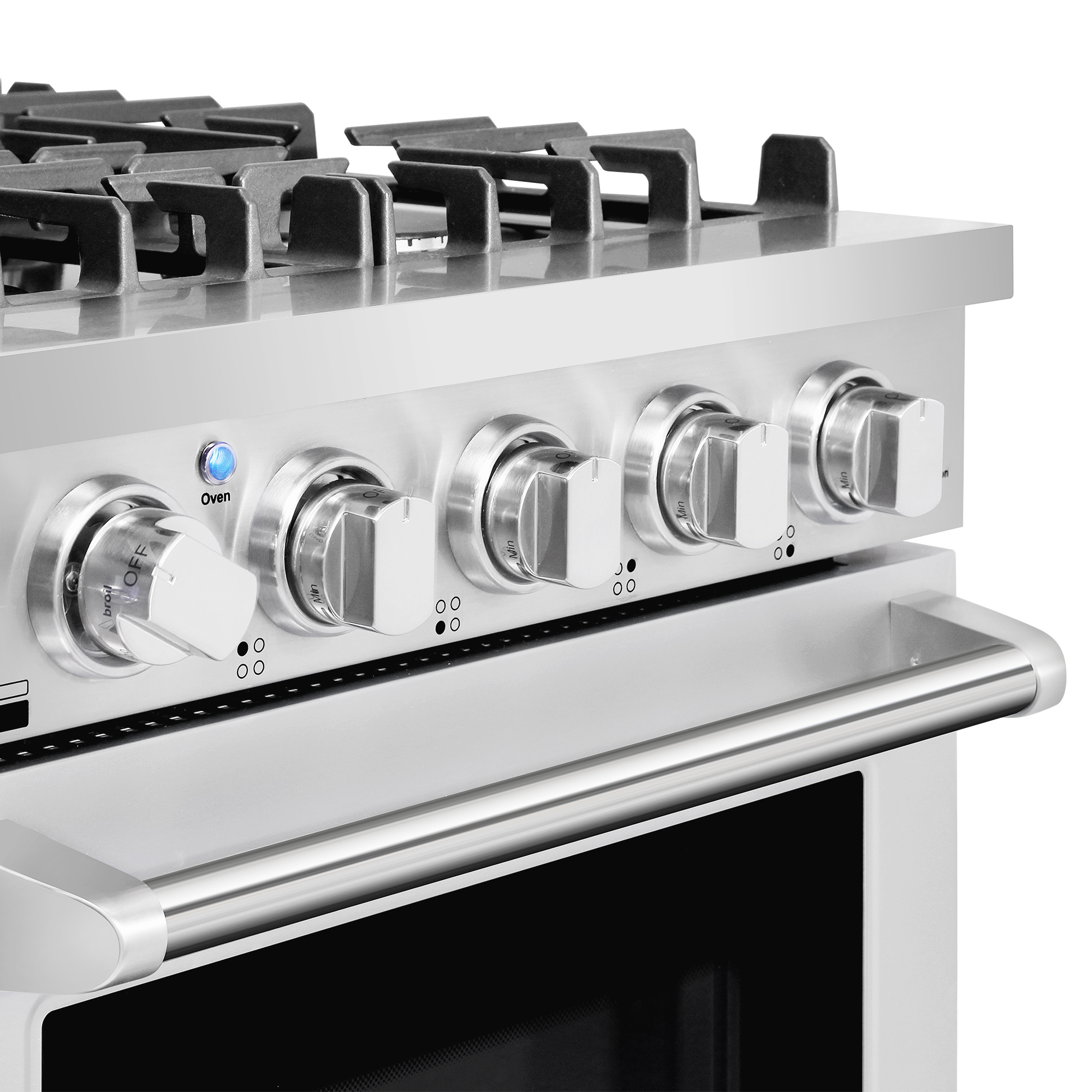 48 in. Slide-In Freestanding Double Oven Gas Range with 6 Sealed Burners,  Convection Oven (COS-EPGR486G)