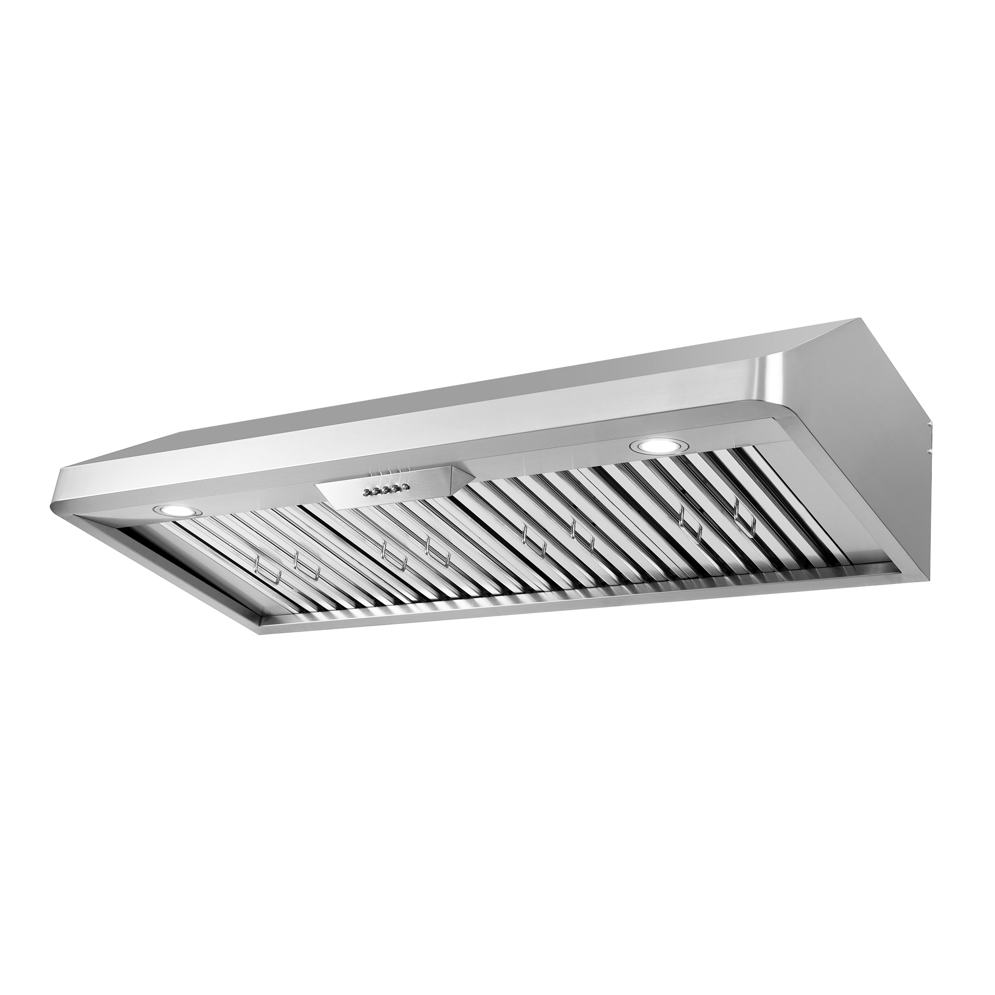 Cosmo COS-QB75 30 in. Ducted Under Cabinet Range Hood in Stainless Steel with Push Button Controls, LED Lighting and Permanent Filters