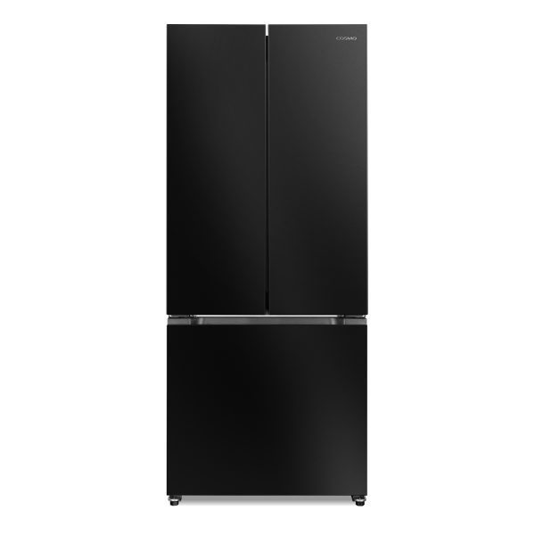30 in. Vista Collection 17.5 cu. ft. Counter Depth 3-Door French Door Refrigerator, Freezer Drawer, Matte Black (COS-RFFV183RBK)