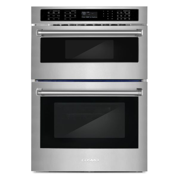 30 in. Regal Collection 4.8 / 1.6 cu. ft. Electric Microwave Wall Oven Combination, Air Fry, Convection, Stainless Steel (COS-WOMCR302SS)